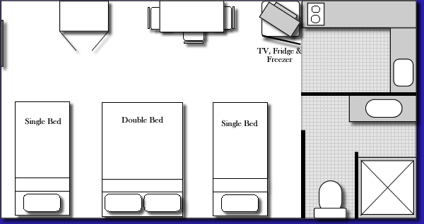 Standard Plus Unit Floor Plan